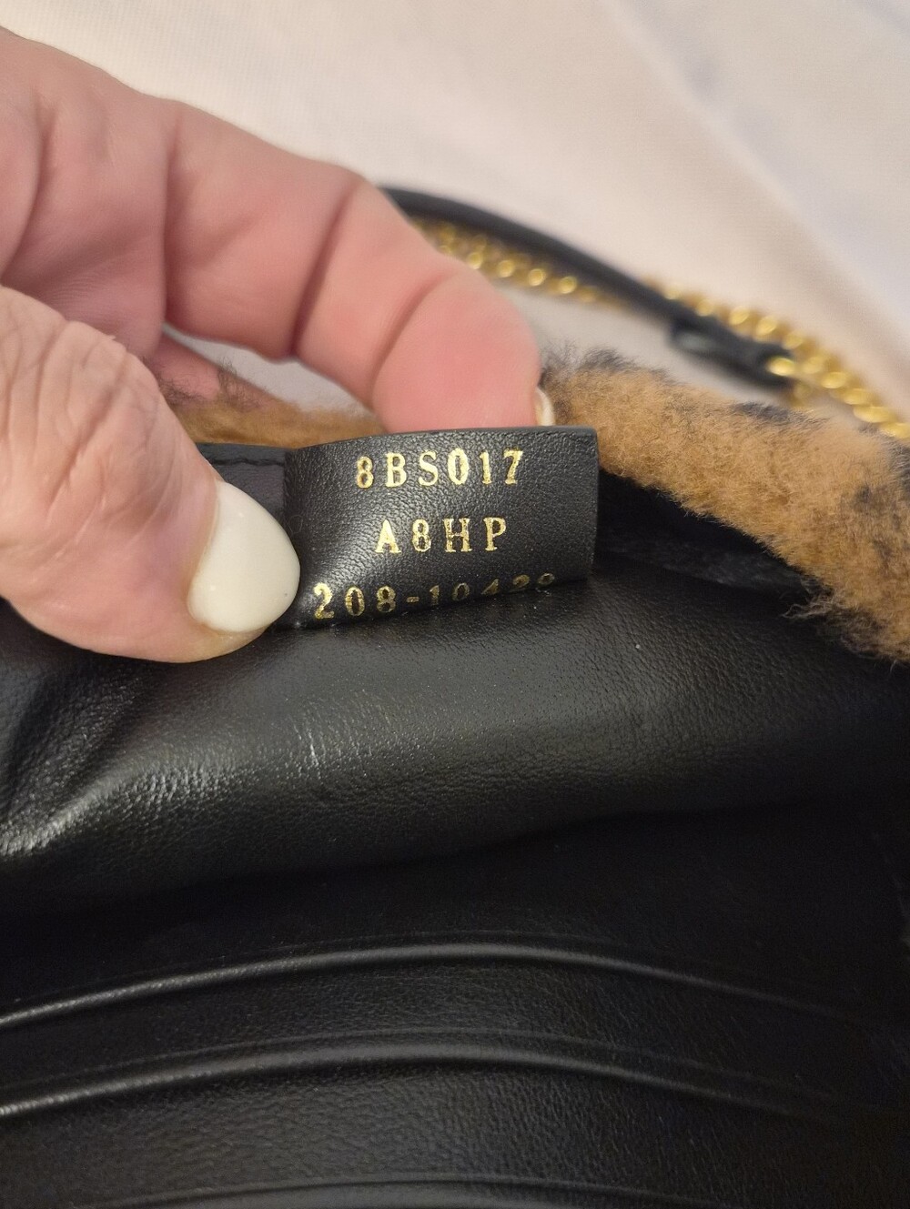 Fendi Mini Baguette – FF Shearling - Picture 10 of 11